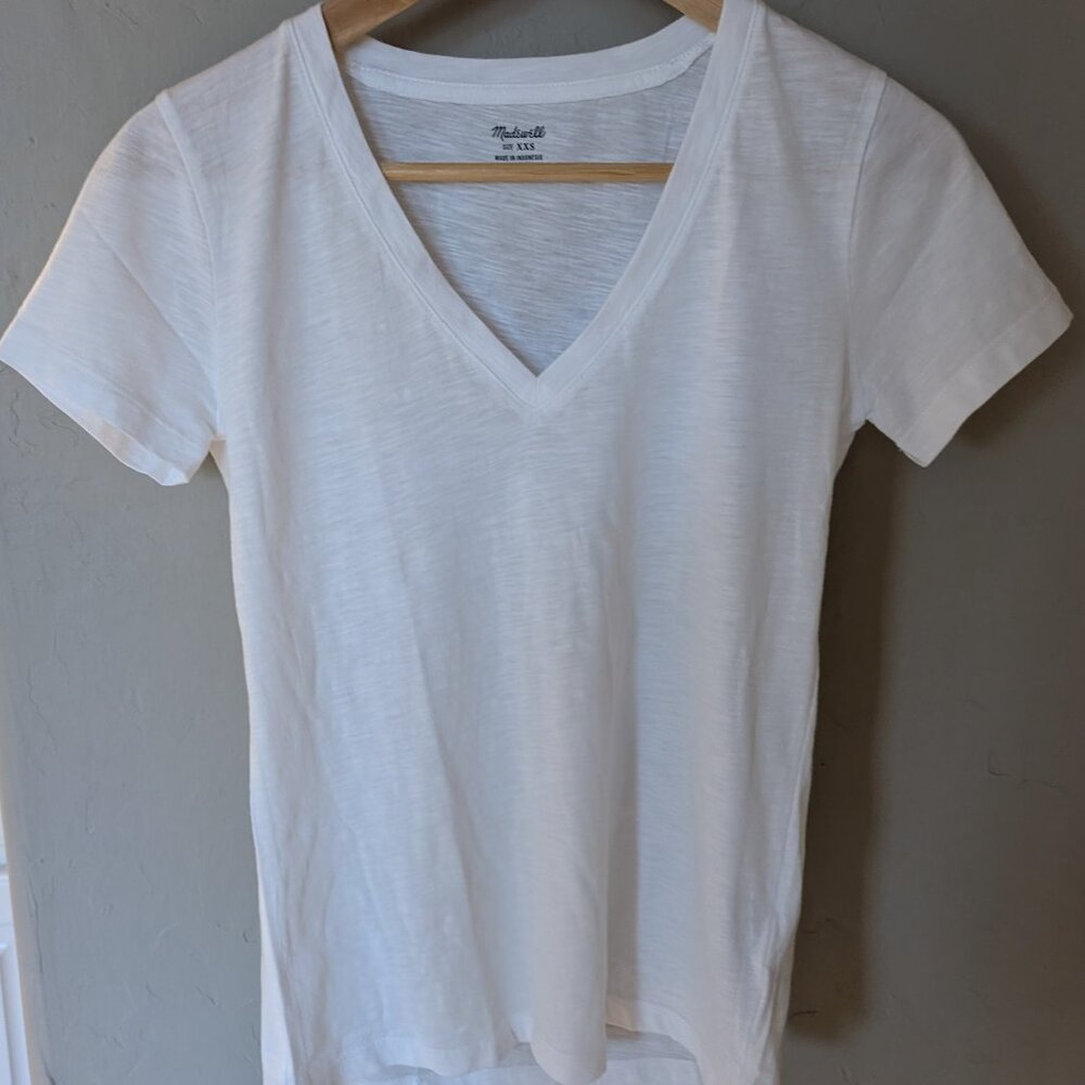 Madewell V-Neck Short Sleeve T-Shirt